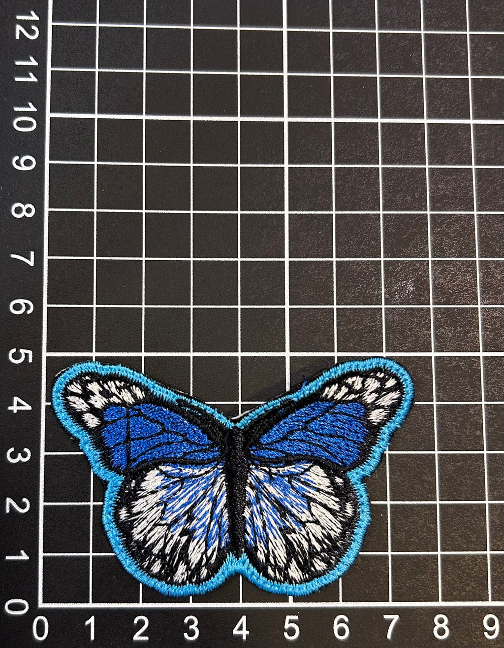Parche Bordado Termoadhesivo Mariposa Monarca Colores 4 PZ CH42 Fabian