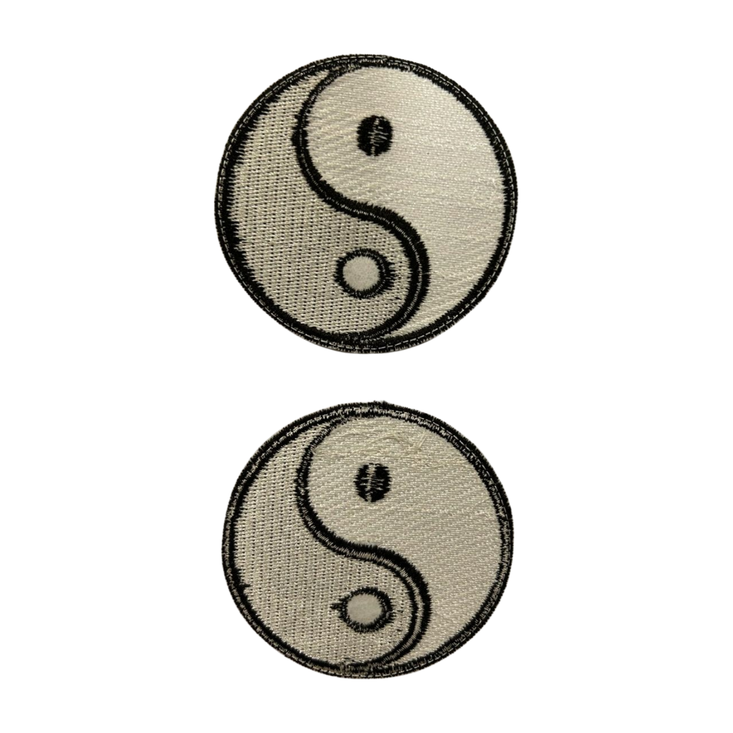 Parche Bordado Termoadhesivo Yin Yang 2 PZ CH45 - Peletería León