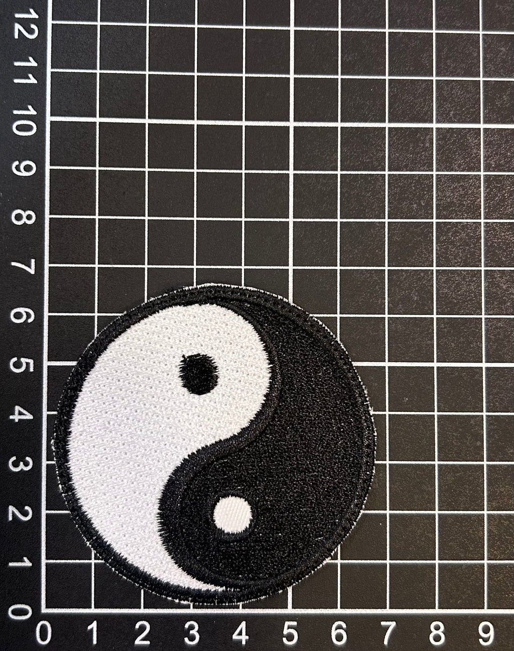 Parche Bordado Termoadhesivo Yin Yang 2 PZ CH45 Fabian
