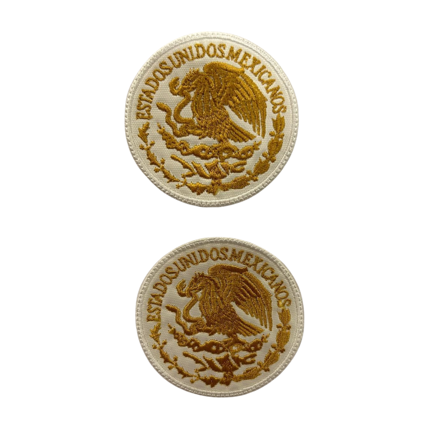 Parche Bordado Termoadhesivo Escudo Mexicano 2 PZ CH47 Fabian