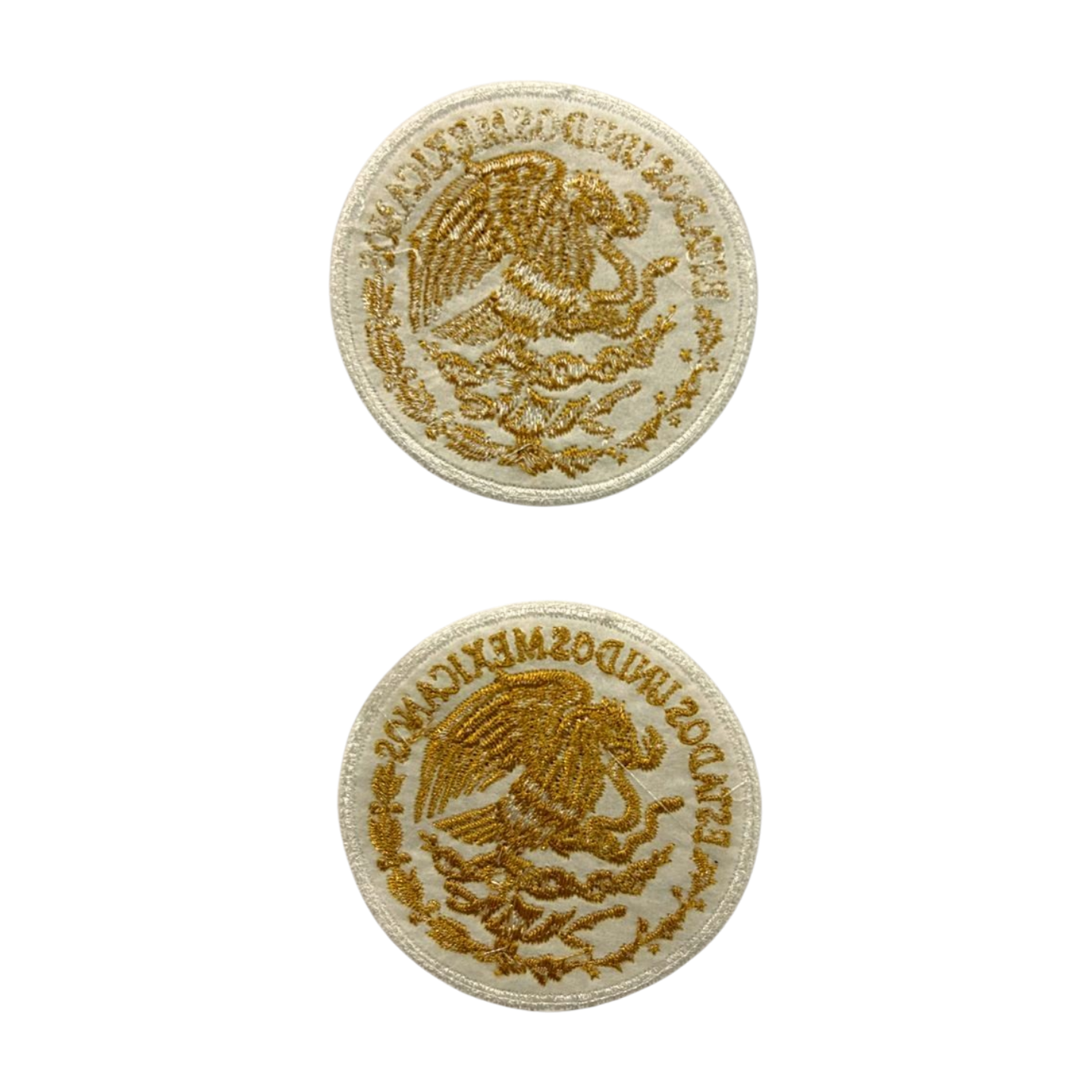 Parche Bordado Termoadhesivo Escudo Mexicano 2 PZ CH47 Fabian