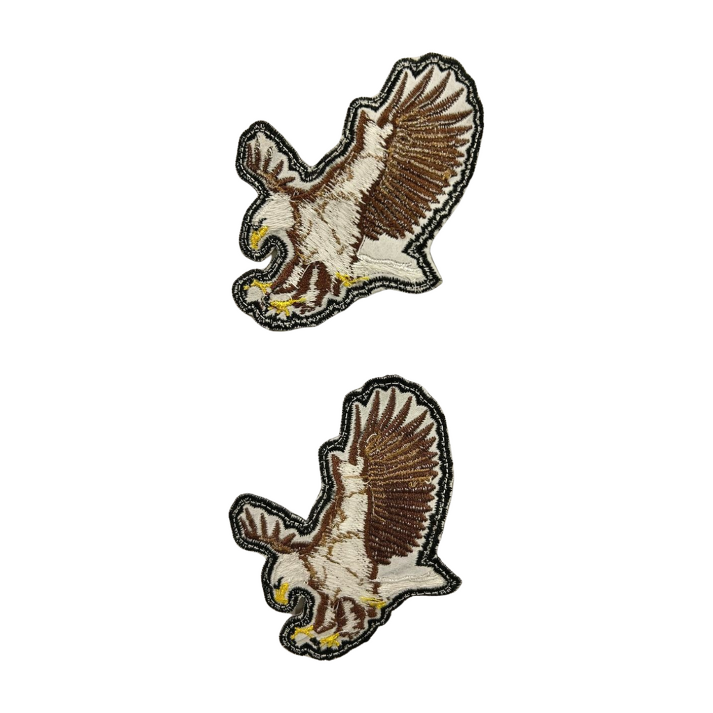 Parche Bordado Termoadhesivo Águila Americana 2 PZ CH4 Fabian