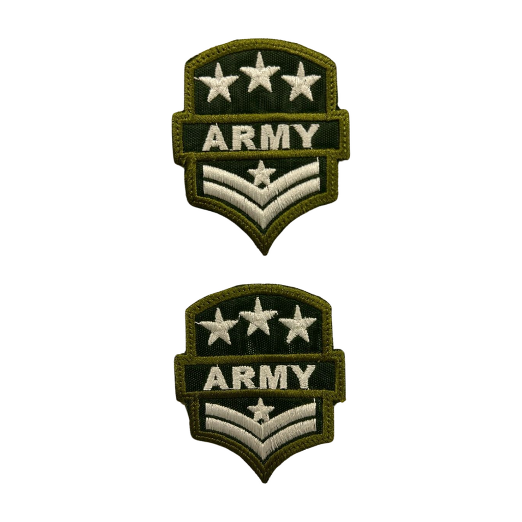 Parche Bordado Termoadhesivo Army 2 PZ CH53 Fabian