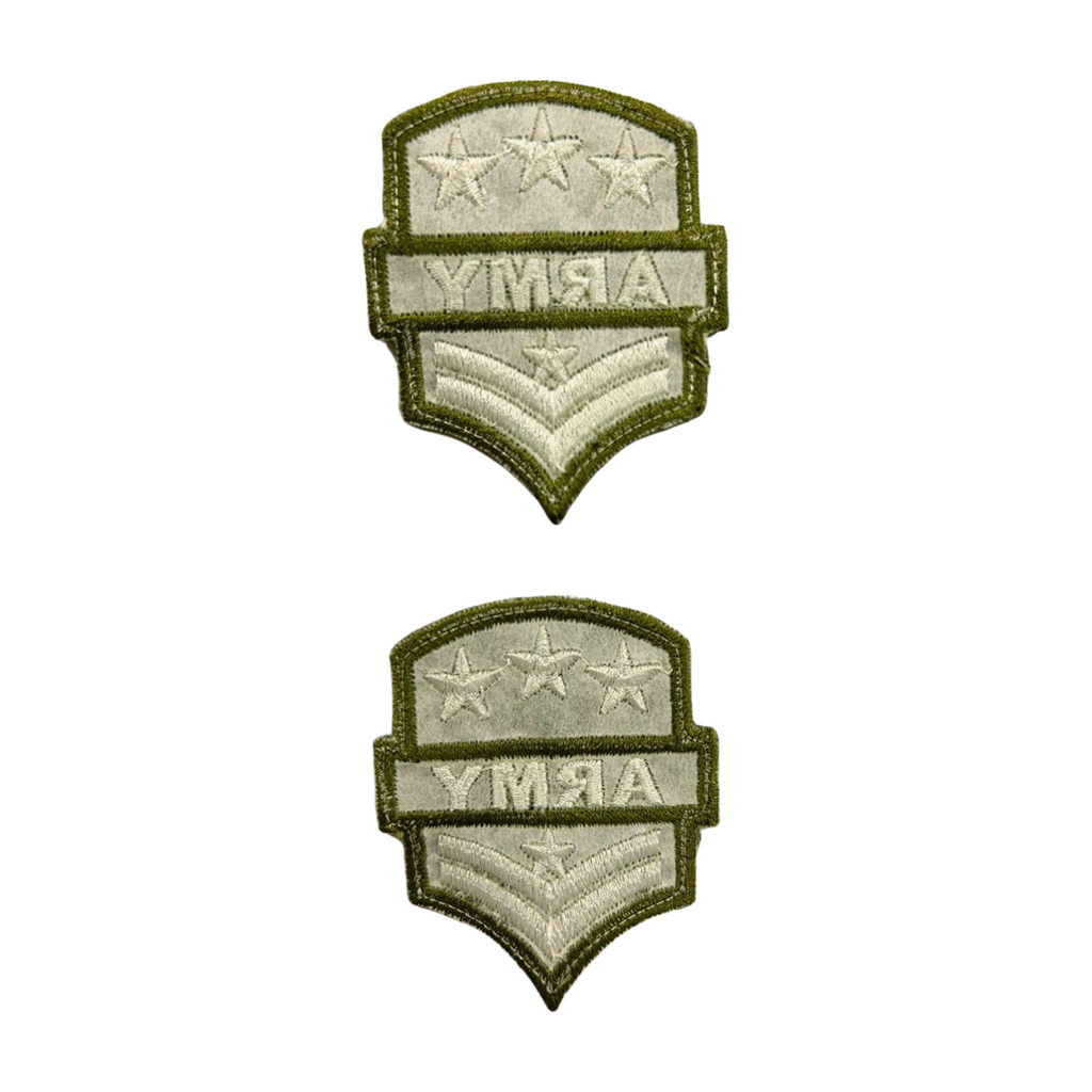 Parche Bordado Termoadhesivo Army 2 PZ CH53 Fabian