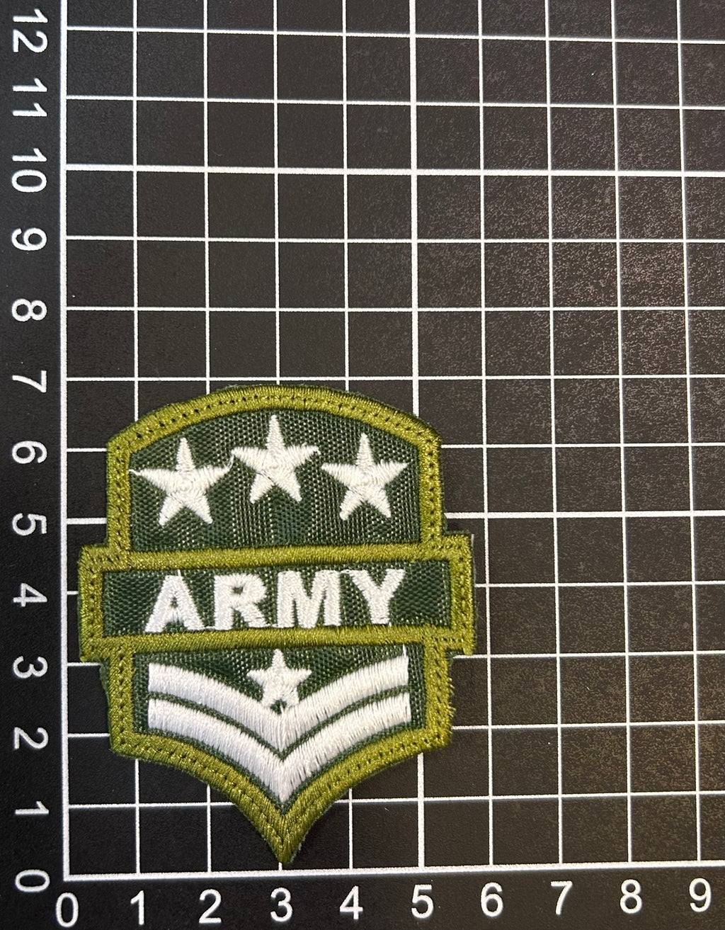 Parche Bordado Termoadhesivo Army 2 PZ CH53 Fabian