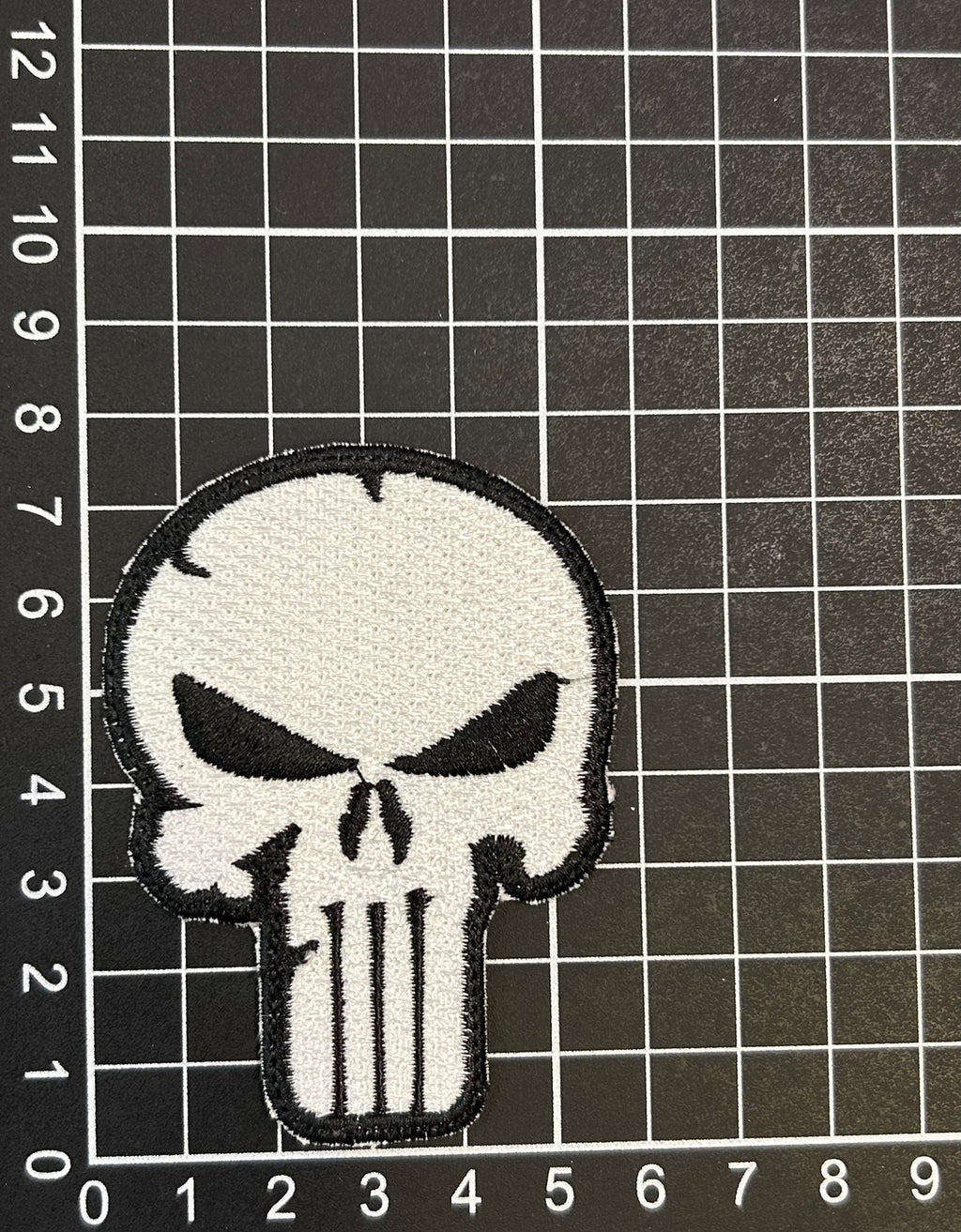 Parche Bordado Termoadhesivo Punisher Calavera 2 PZ CH60 Fabian