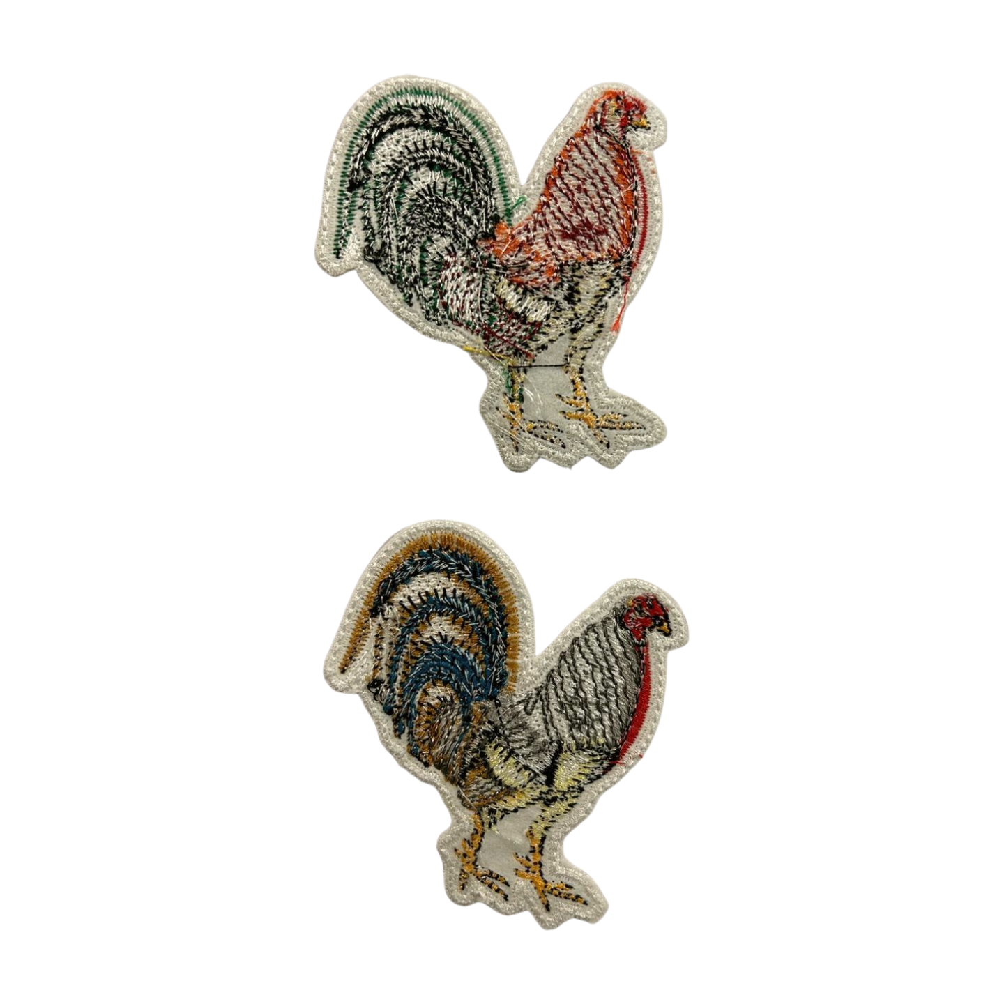 Parche Bordado Termoadhesivo Gallo de Pelea 2 PZ CH64 Fabian
