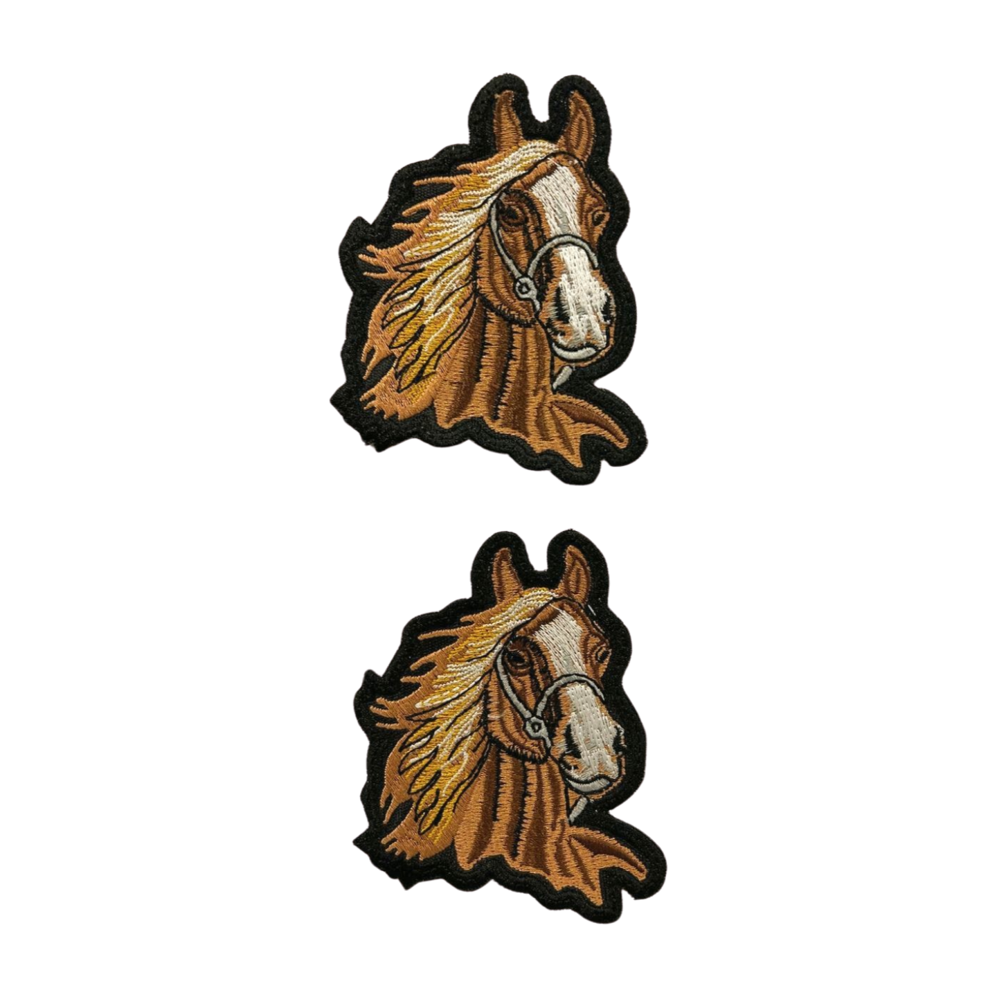 Parche Bordado Termoadhesivo Caballo Corcel 2 PZ CH8 Fabian