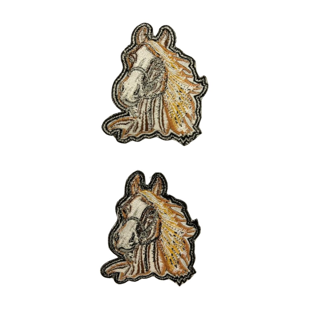 Parche Bordado Termoadhesivo Caballo Corcel 2 PZ CH8 Fabian