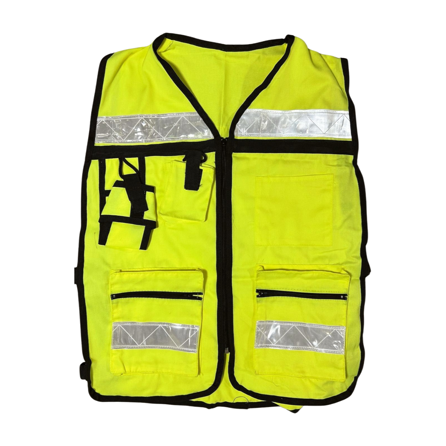 Chaleco De Seguridad Industrial Tipo Brigadista Reflejante Guadalupe