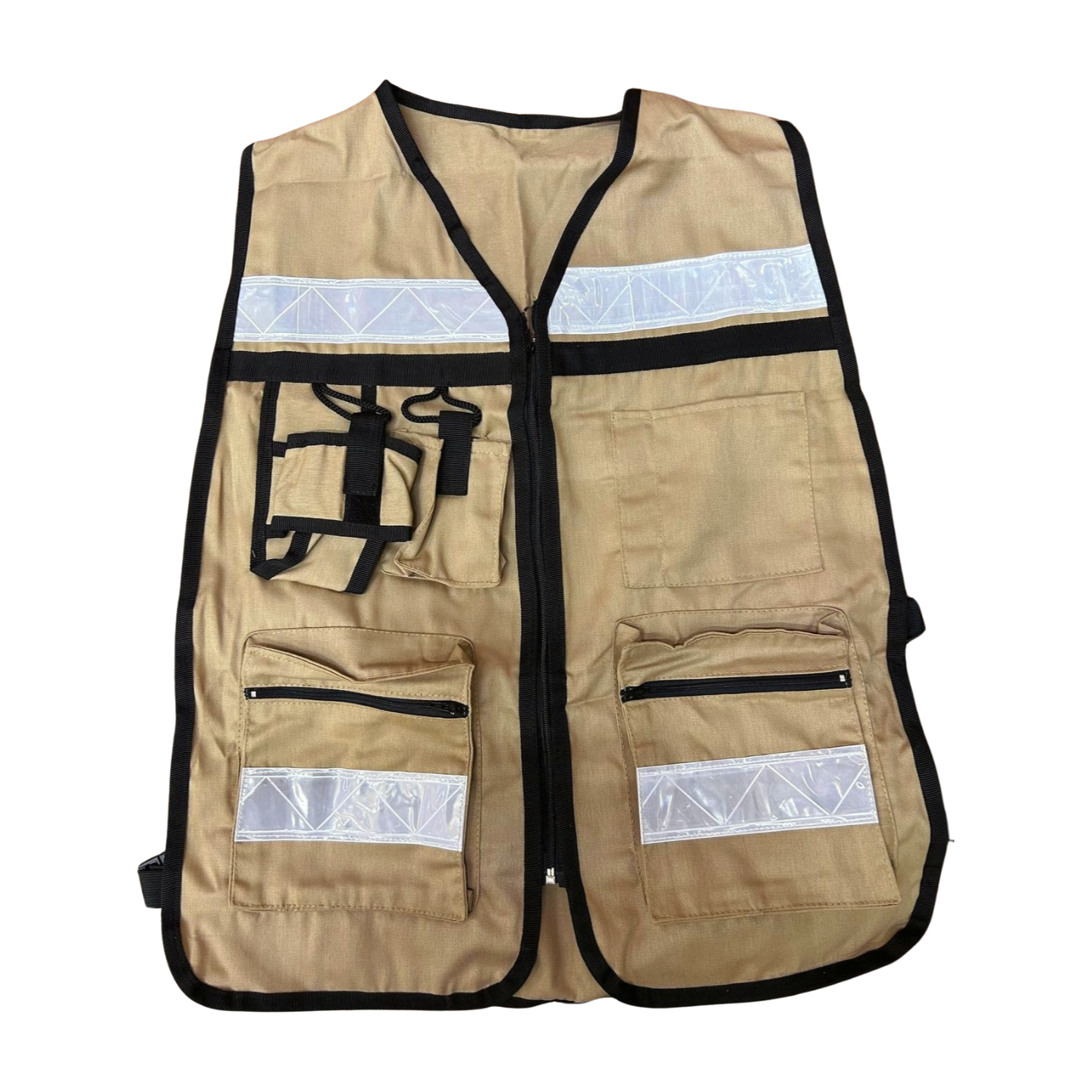 Chaleco De Seguridad Industrial Tipo Brigadista Reflejante Guadalupe