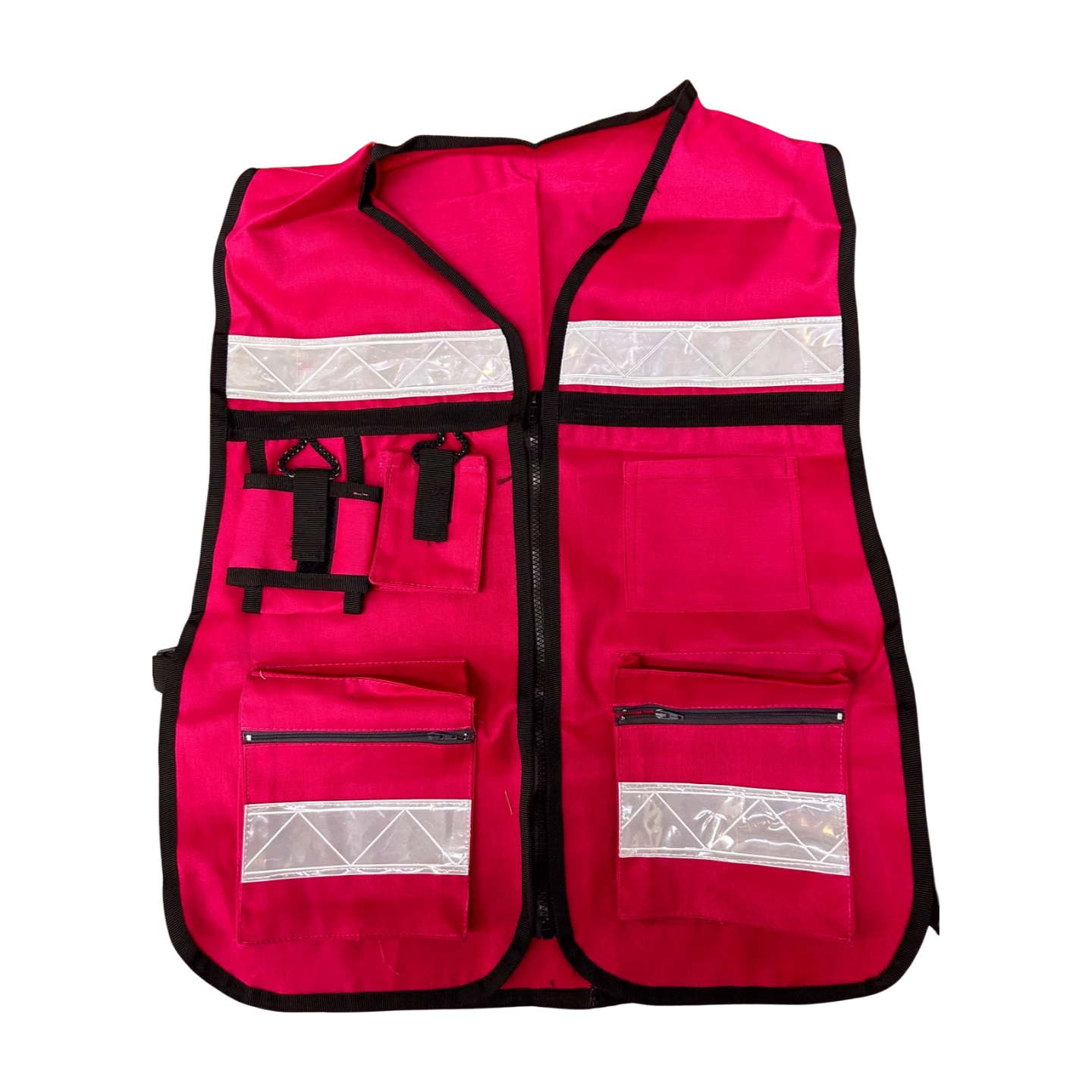 Chaleco De Seguridad Industrial Tipo Brigadista Reflejante Guadalupe