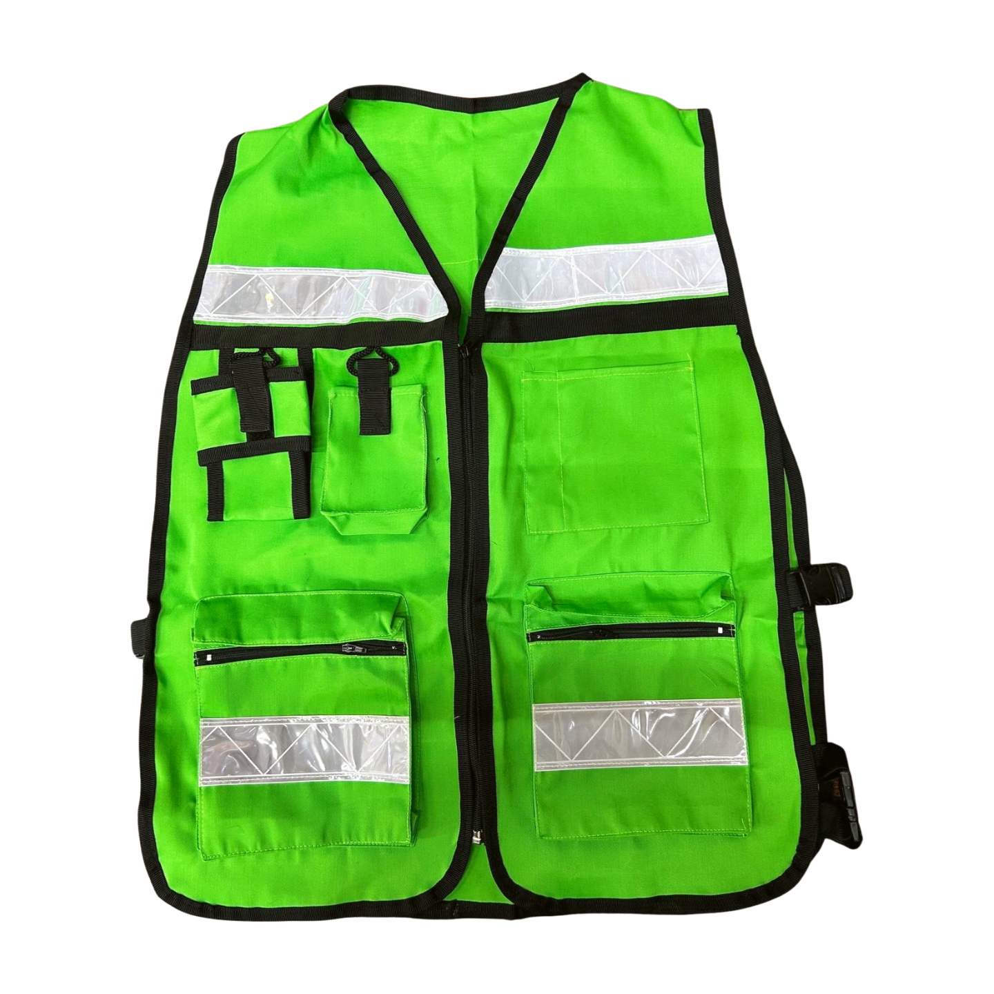 Chaleco De Seguridad Industrial Tipo Brigadista Reflejante Guadalupe