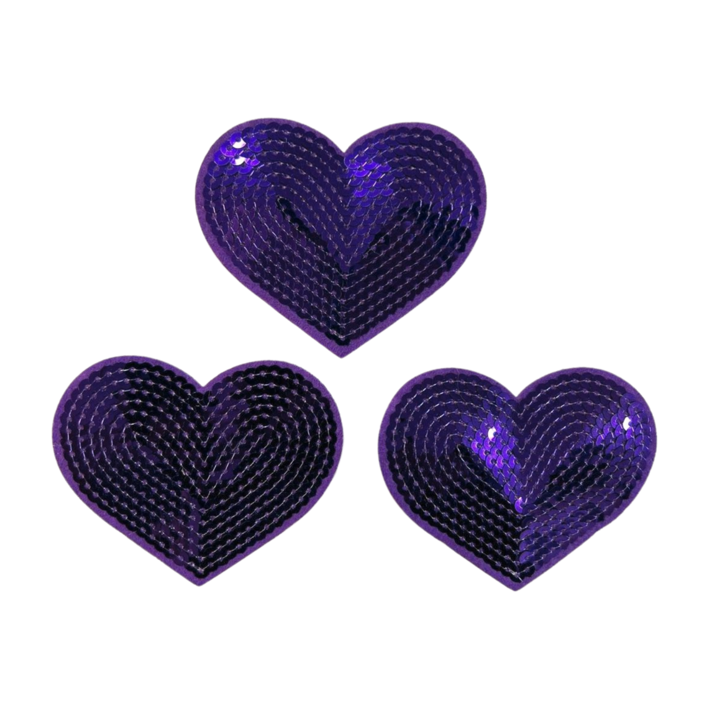 Parche Bordado Termoadhesivo Corazones Pequeños 3 PZ CHC Ariel