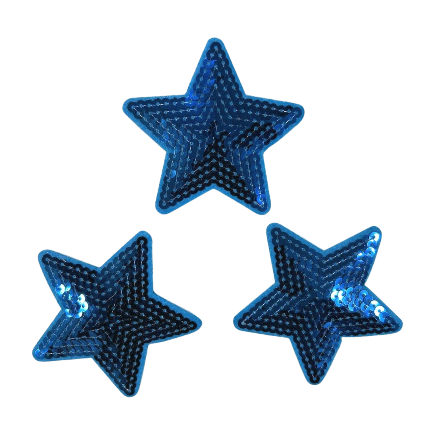 Parche Bordado Termoadhesivo Estrella Pequeñas 3 PZ CHE - Peletería León