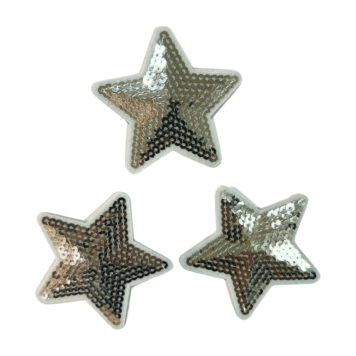 Parche Bordado Termoadhesivo Estrella Pequeñas 3 PZ CHE - Peletería León