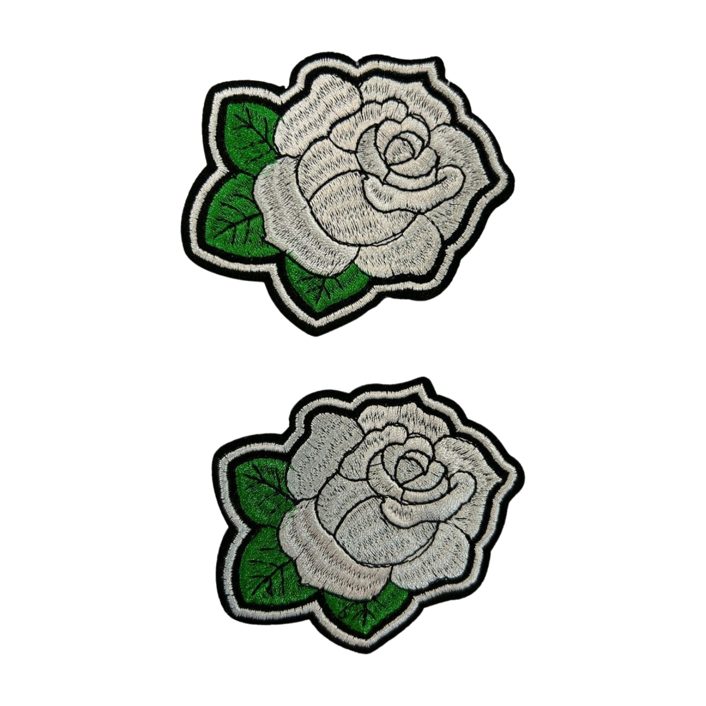 Parche Bordado Termoadhesivo Flor Multicolor Pequeñas 2 PZ CH343 Ariel