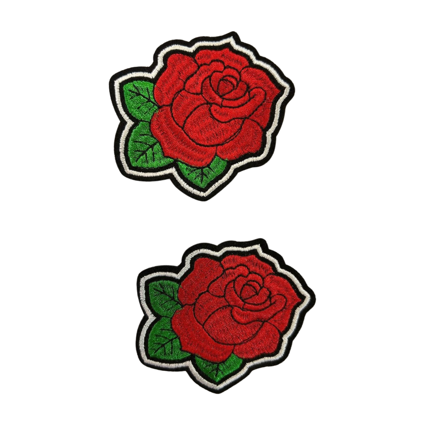 Parche Bordado Termoadhesivo Flor Multicolor Pequeñas 2 PZ CH343 Ariel