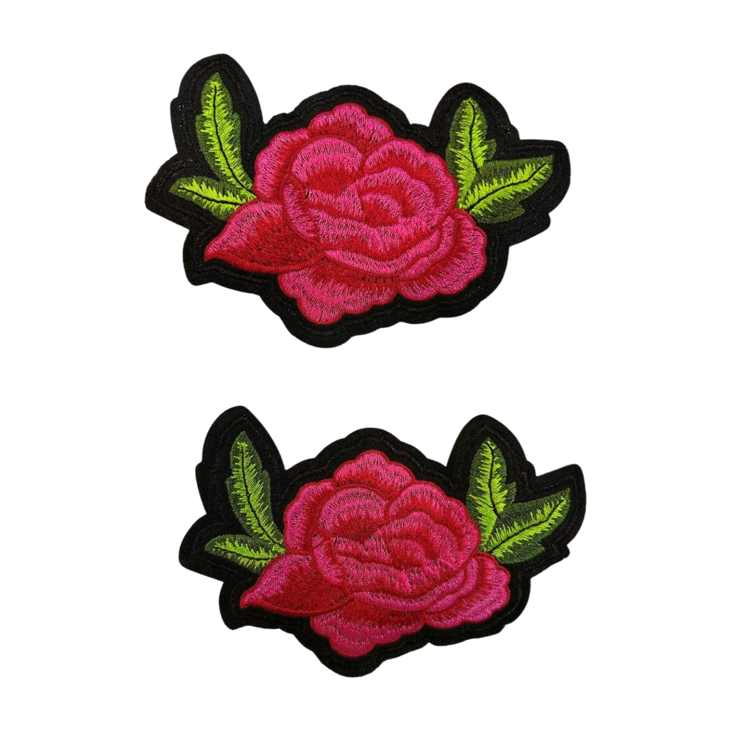 Parche Bordado Lentejuela Termoadhesivo Flor Colorida Pequeñas 2 PZ CH342 Ariel