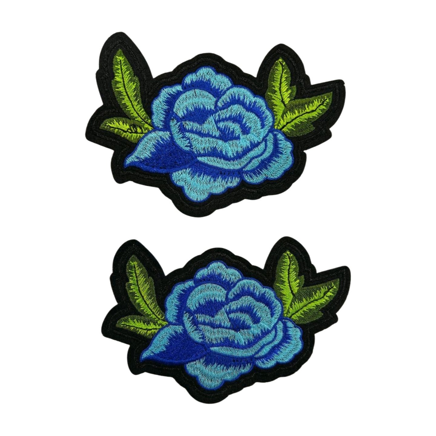 Parche Bordado Lentejuela Termoadhesivo Flor Colorida Pequeñas 2 PZ CH342 Ariel