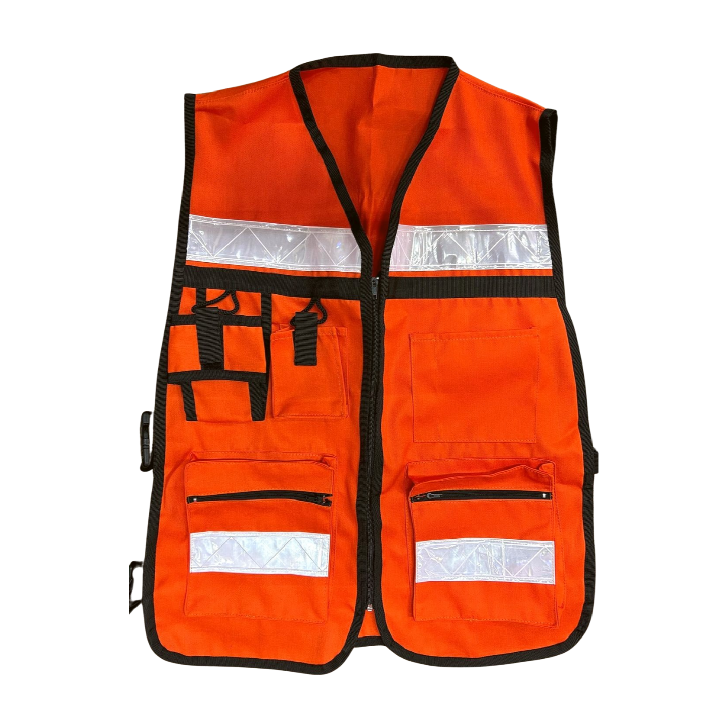 Chaleco De Seguridad Industrial Tipo Brigadista Reflejante Guadalupe