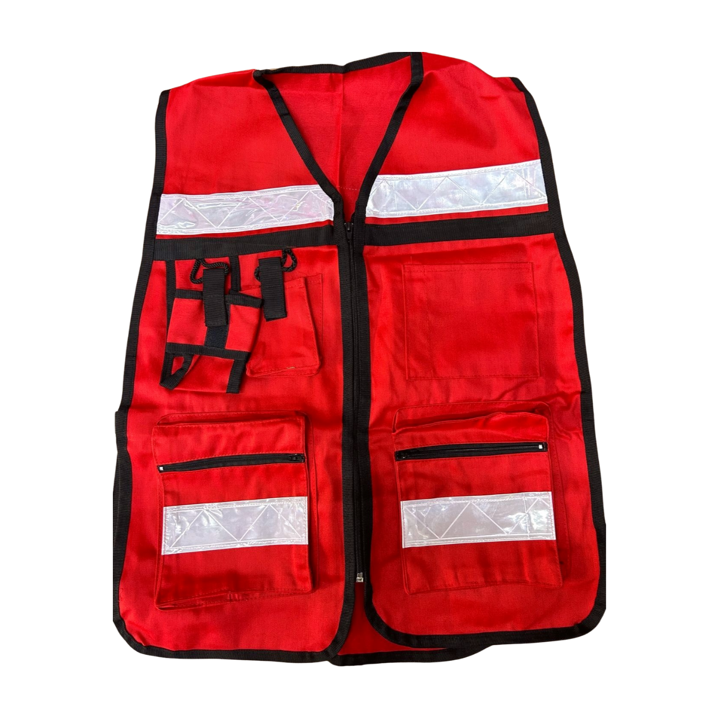 Chaleco De Seguridad Industrial Tipo Brigadista Reflejante Guadalupe