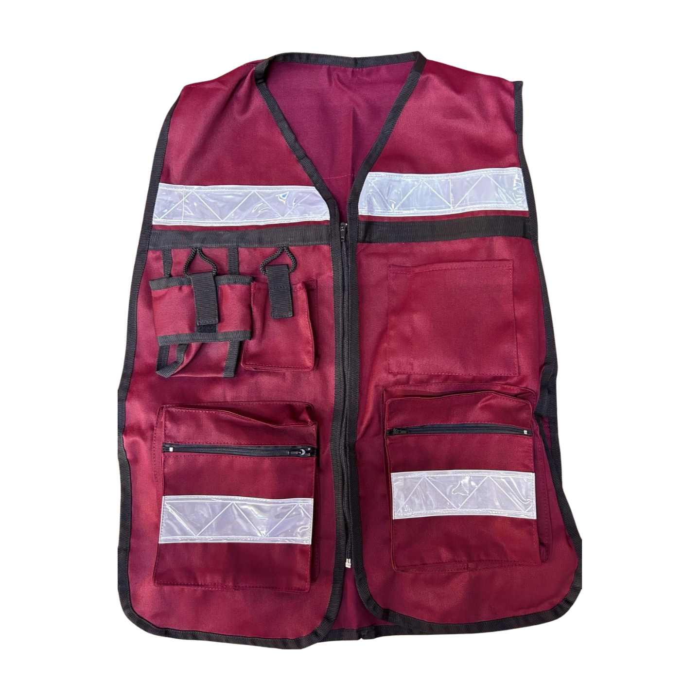 Chaleco De Seguridad Industrial Tipo Brigadista Reflejante Guadalupe