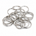 Argolla Para Llavero Sin Cadena 1000pz Color Plata Cesar