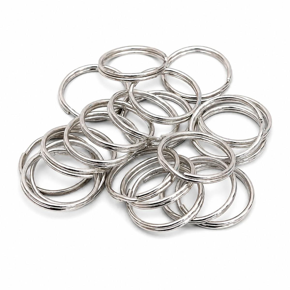 Argolla Para Llavero Sin Cadena 1000pz Color Plata Cesar