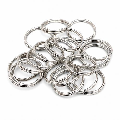 Argolla Para Llavero Sin Cadena 1000pz Color Plata Cesar