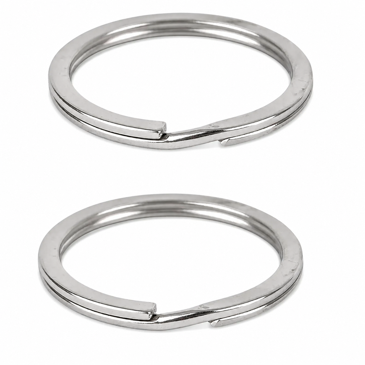 Argollas Planas Llavero, Aros Metal Reforzados 100 Pz Surtidora