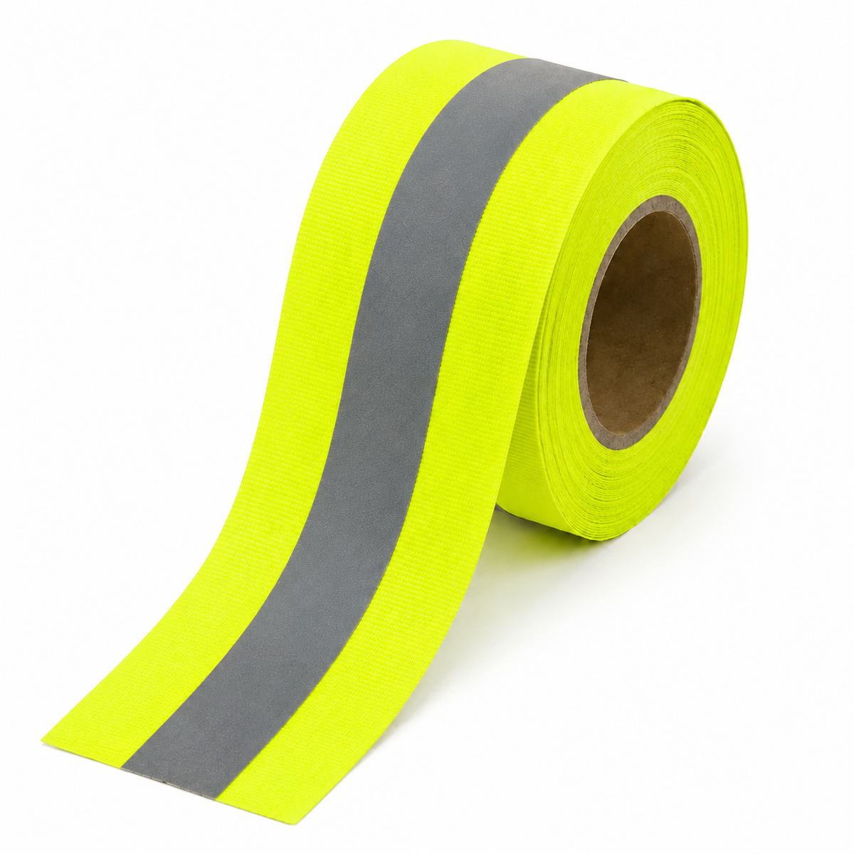 Cinta Reflejante Tela Premium para Coser 10 Metros por 2 Pulgadas Amarillo Fosforescente y Naranja Fosforescente Corp Vestir