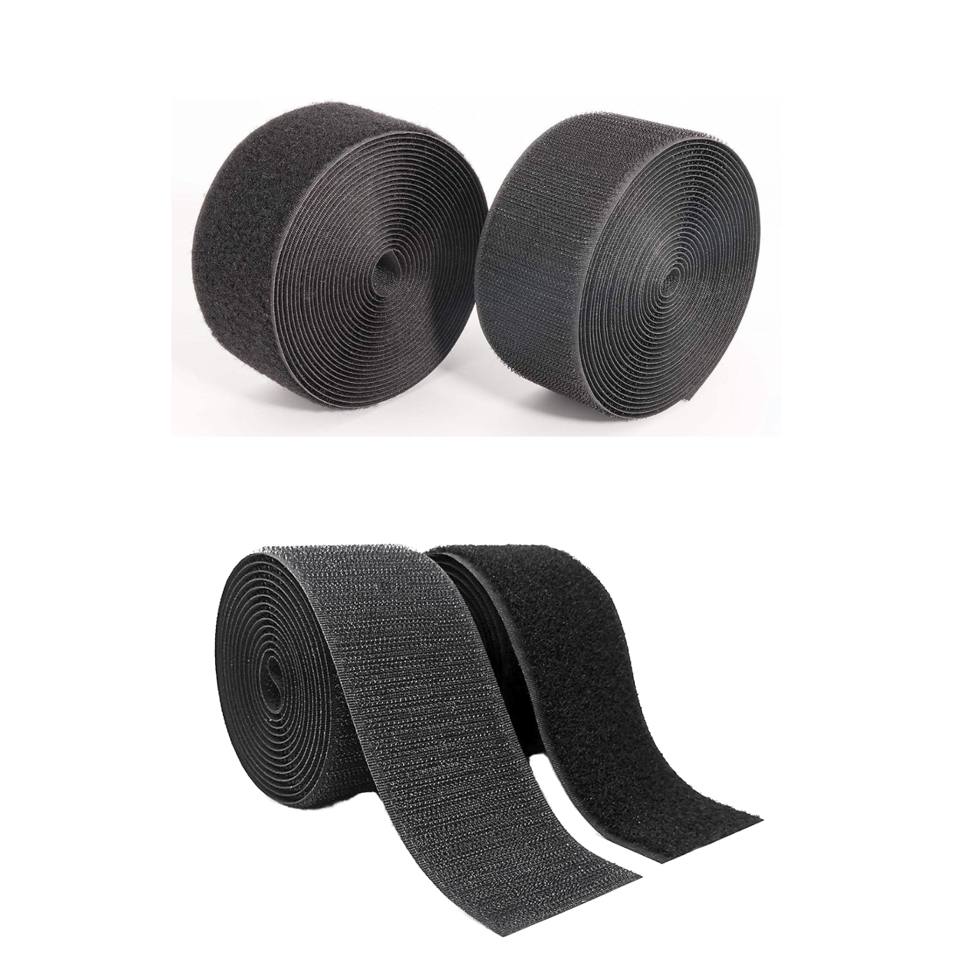 Velcro Contactel Negro Varias Medidas Rollo 5 Metros Selanusa