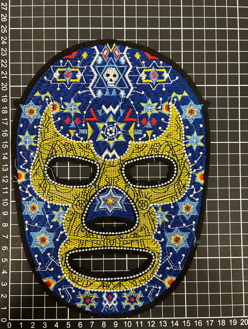 Parche Bordado Termoadhesivo para Ropa de Blue Demon 1 PZ E23 - Peletería León
