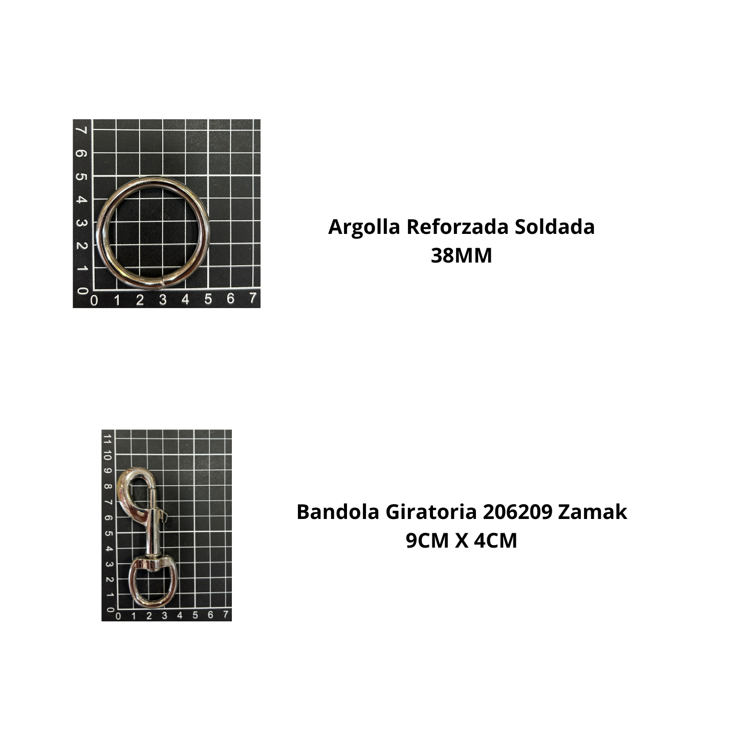 Extensión Doble Para Correa Perro Cable Acero Uso Rudo 50 Cm Miguel