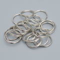 Argolla Para Llavero Sin Cadena 1000pz Color Plata Cesar