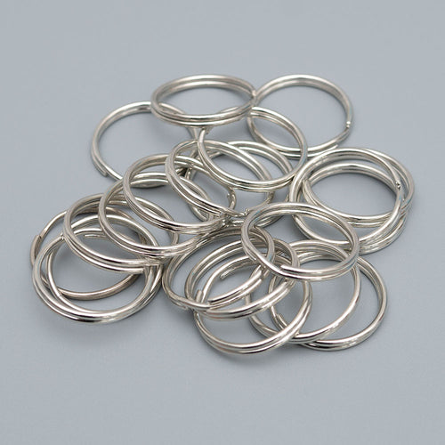 Argolla Para Llavero Sin Cadena 1000pz Color Plata Cesar