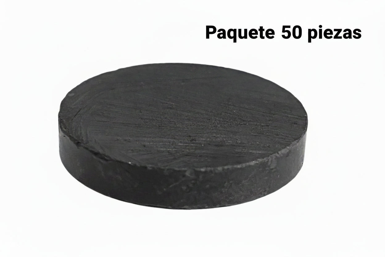 Imán De Ferrita Circular 12mm X 3mm 100 Piezas Ariel