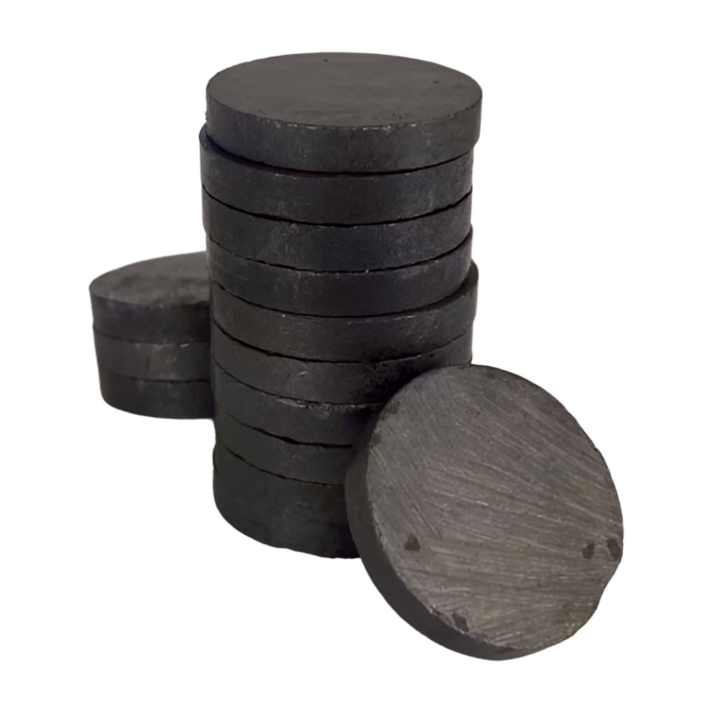 Imán De Ferrita Circular 25mm X 4mm 1000 Piezas - Peletería León