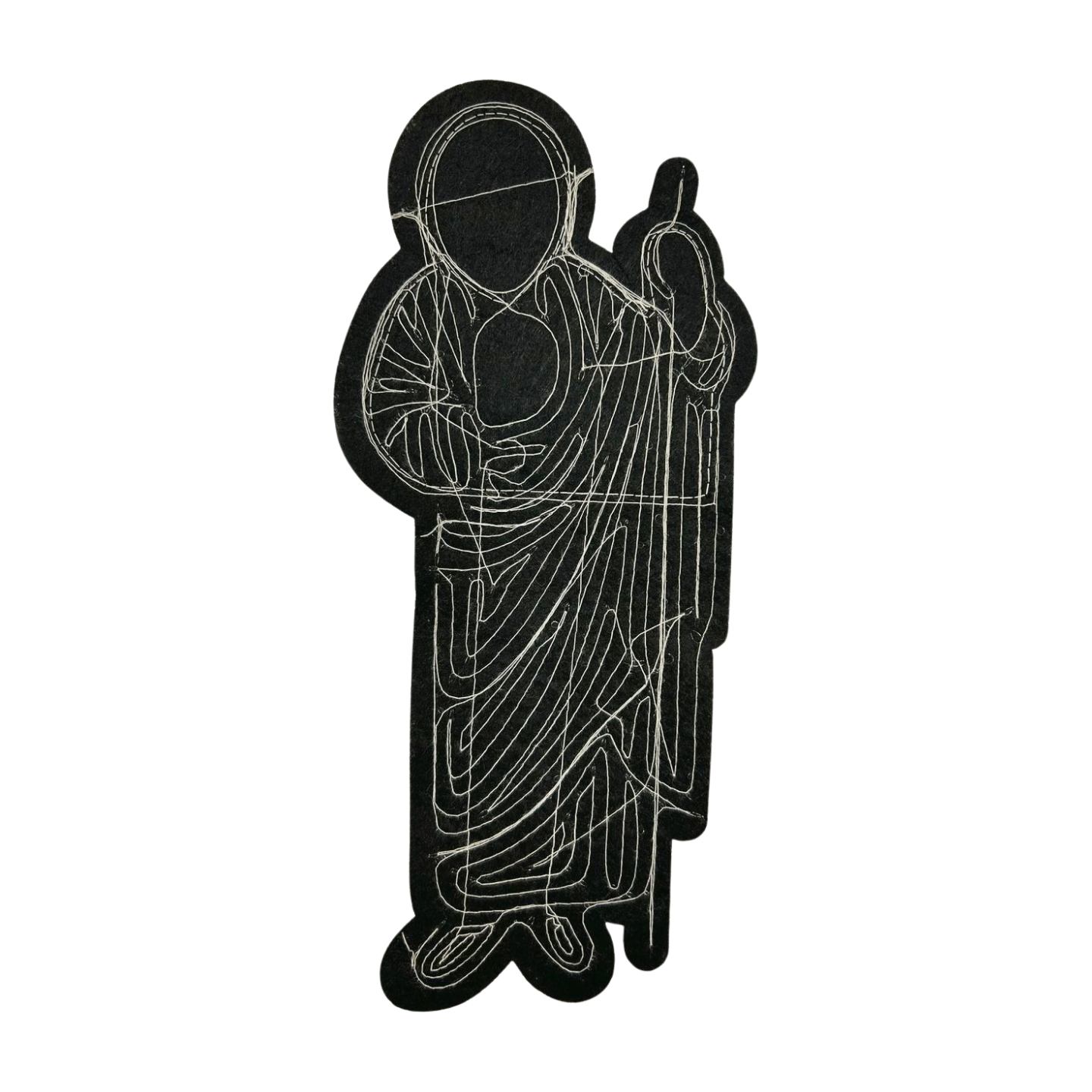 Parche Bordado Lentejuela Termoadhesivo San Judas Tadeo 1 PZ C54 - Peletería León