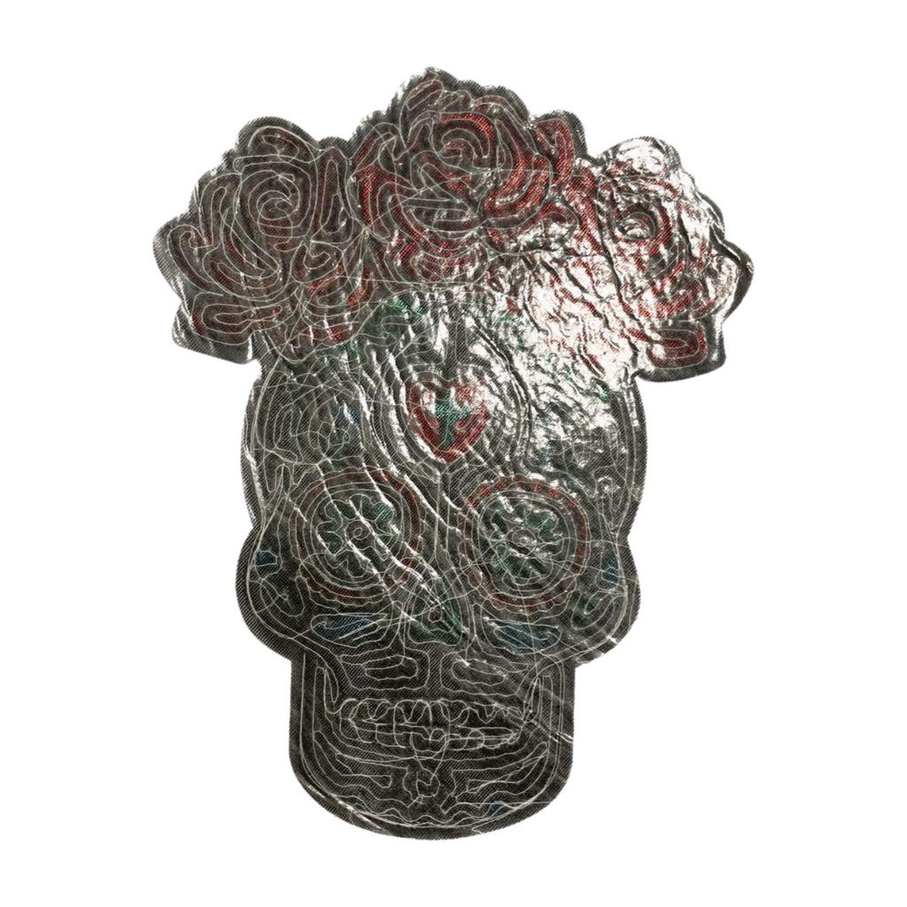 Parche Bordado Termoadhesivo Calavera 1 PZ M3 - Peletería León