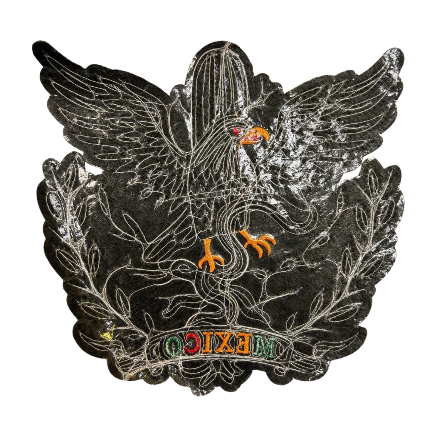 Parche de Lentejuela Termoadhesivo Águila con Cactus 1 PZ M72 Ariel