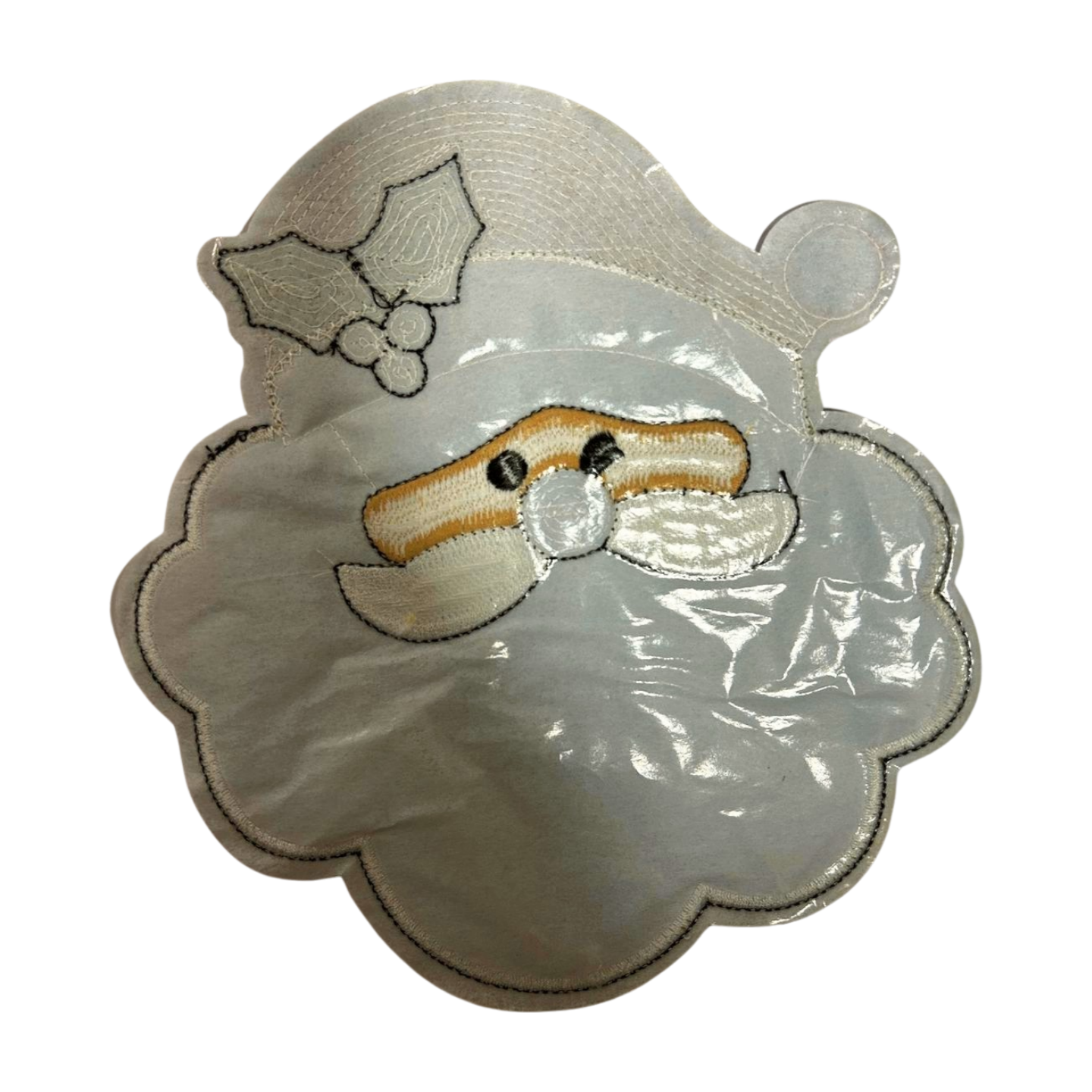 Parche Bordado Termoadhesivo Navidad Santa 1 PZ N17 - Peletería León