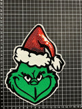 Parche Bordado Termoadhesivo Navidad Grinch 1 PZ N19 Ariel