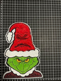 Parche Bordado Termoadhesivo Navidad Grinch 1 PZ N22 Ariel