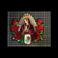 Parche Bordado Lentejuela Termoadhesivo Virgen Mexicana 1 PZ N52 Ariel
