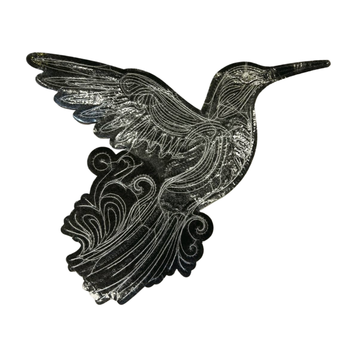 Parche Bordado Lentejuela Termoadhesivo Colibrí Colorido 1 PZ N53 Ariel