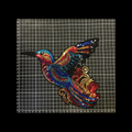 Parche Bordado Lentejuela Termoadhesivo Colibrí Colorido 1 PZ N53 Ariel