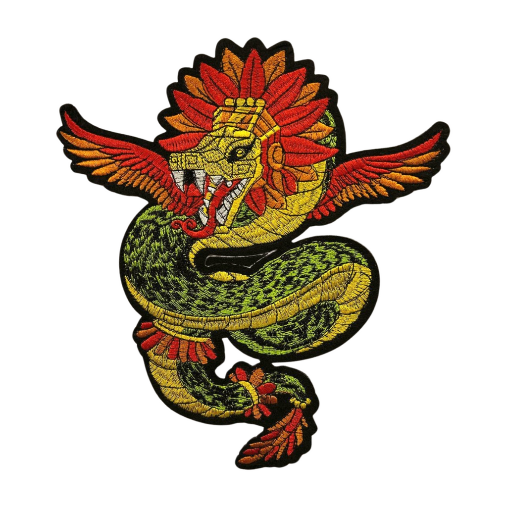 Parche Bordado Termoadhesivo Dragón Chino 1 PZ P101 - Peletería León