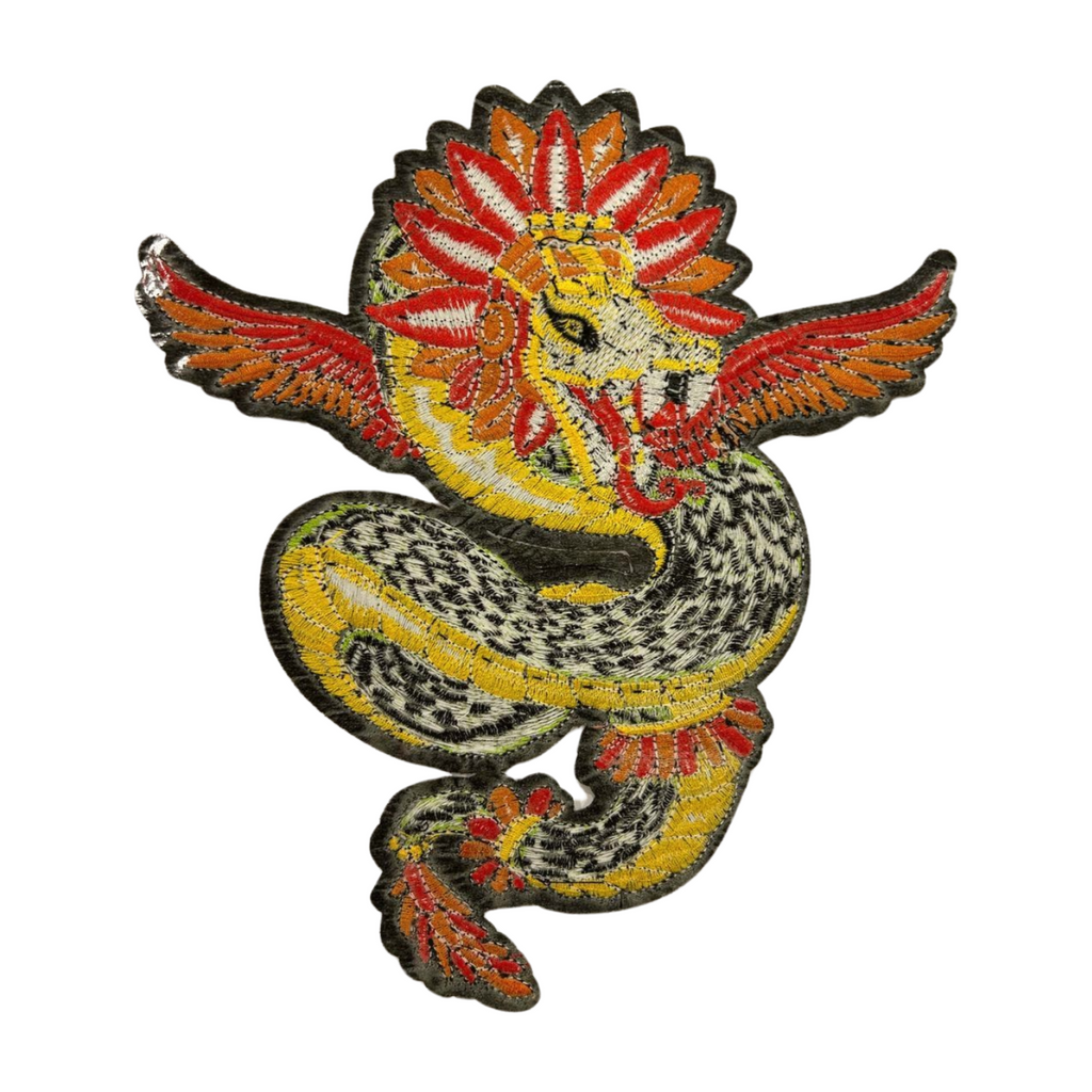 Parche Bordado Termoadhesivo Dragón Chino 1 PZ P101 - Peletería León